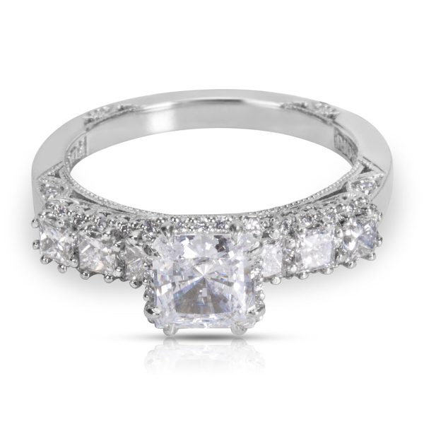 008932 fv Tacori Diamond Engagement Ring Setting in Platinum 071 CTW