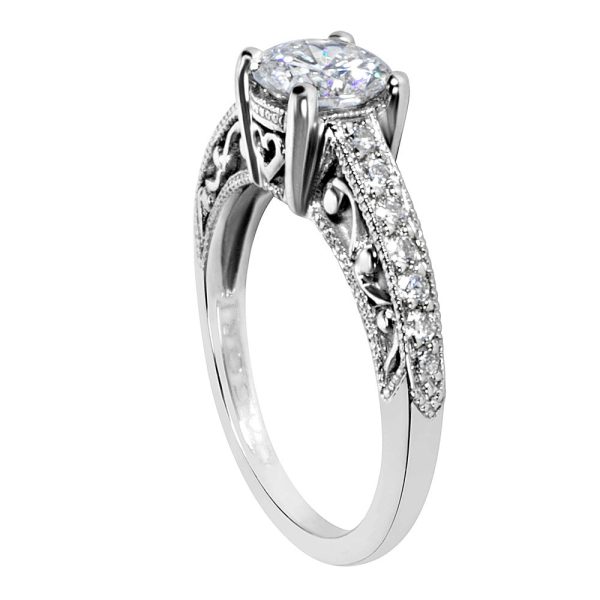 008944 SV Tacori Engagement Ring Setting in Platinum 14 CTW HT 2154