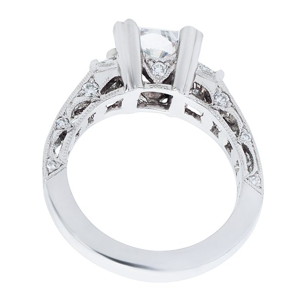 009044 pv Tacori Engagement Ring Setting in Platinum 100 CTW