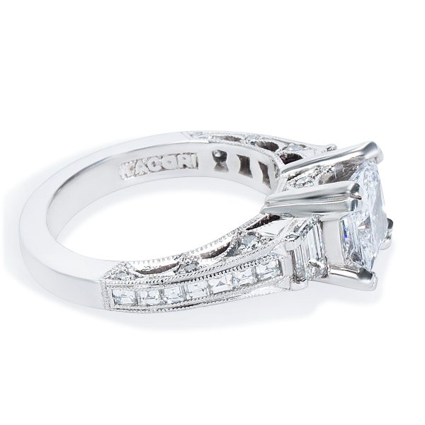 009044 sv Tacori Engagement Ring Setting in Platinum 100 CTW