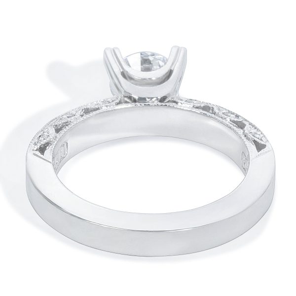 009135 bv Tacori Engagement Ring Setting in Platinum 38 CTW