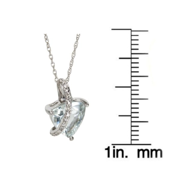 011898 sv 23331df7 a663 4c71 bbe3 67628e188593 BRAND NEW Diamond Aquamarine Pendant in 10K White Gold 128 CTW