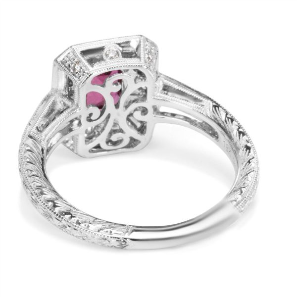 022750 bv 6bd51175 a8ea 4f65 81a3 fff1c744cdaf Tourmaline and Diamond Ring in 18K White Gold 045 CTW