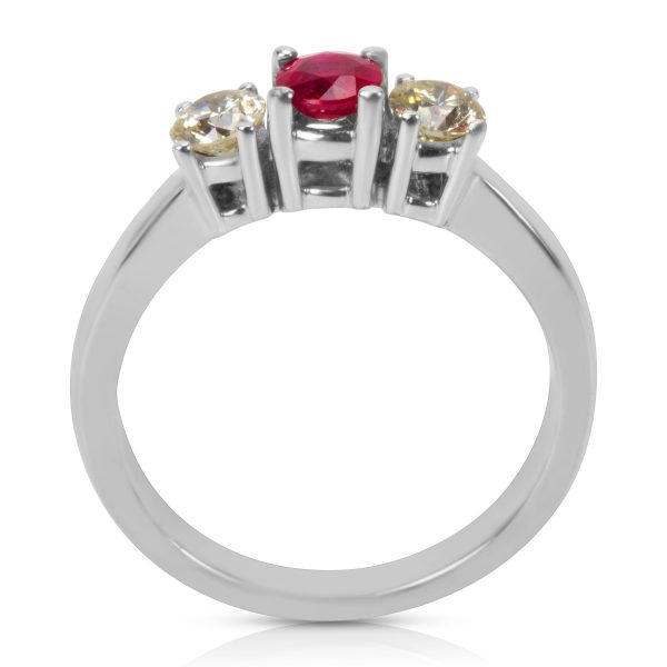 023221 pv 6828264f d9cd 40f4 b688 4a161157708d BRAND NEW Diamond Ruby 3 Stone Ring in 14k White Gold 040 CTW