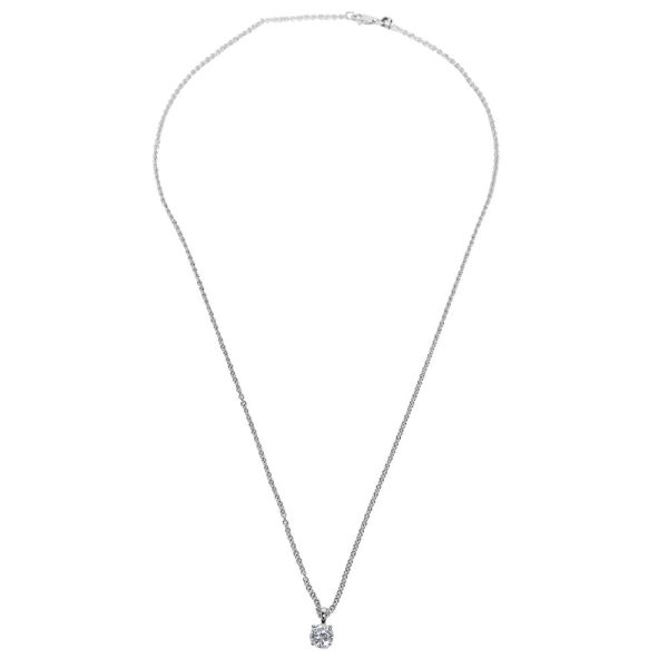 025096 pv 16cae596 1108 4e8e b351 7ed3b462977d IGI Certified Diamond Pendant in 14k White Gold I J SI2 I1 075 CTW