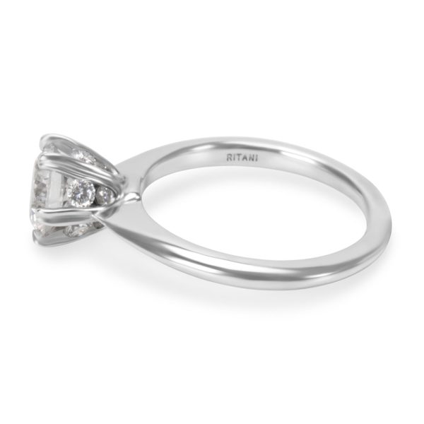 027332 sv BRAND NEW Ritani Endless Love Diamond Engagement Ring Setting in 18K White Gold