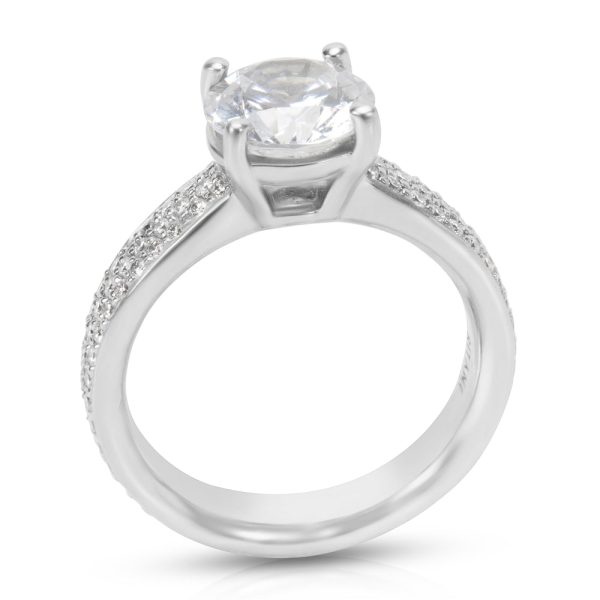 027356 pv 5ea66a15 52f1 4809 afee c54724e5c116 BRAND NEW Ritani Diamond Engagement Ring Setting in Platinum 058 CTW