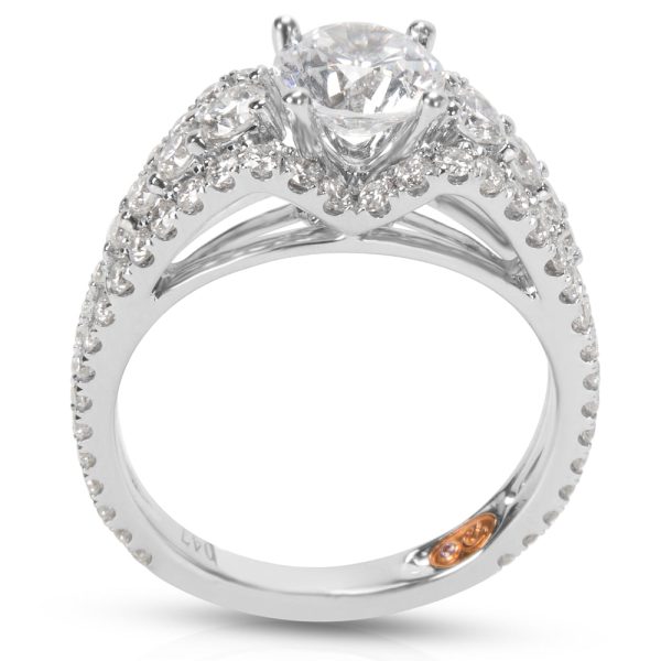 031494 pv a2d49540 1758 40d9 b12f a2aeb043e8a3 BRAND NEW Demarco Diamond Engagement Ring in 18K White Gold 118 CTW