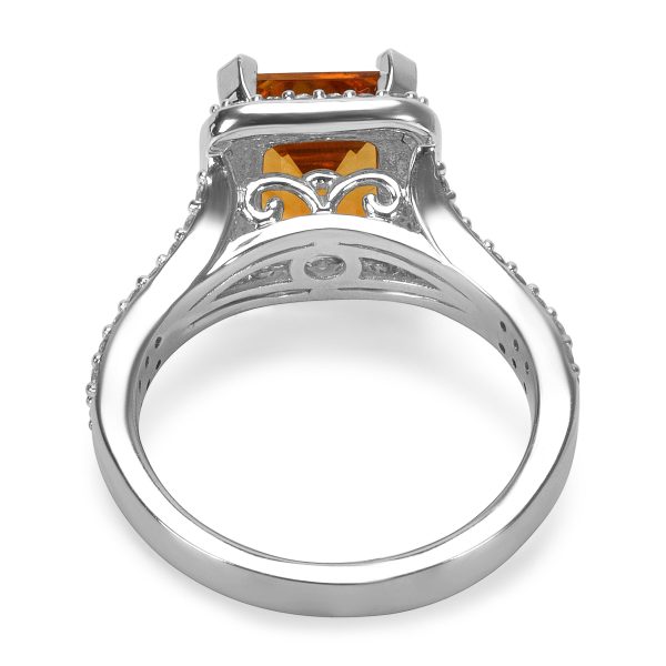 035956 bv 62316134 daa5 4ed3 893c a87e2c08d569 BRAND NEW Citrine Radiant Ring in 14K White Gold with Diamonds 075 CTW