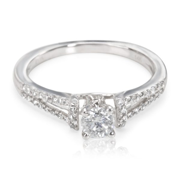 036538 fv BRAND NEW Diamond Engagement Ring in 14K White Gold 085 CTW