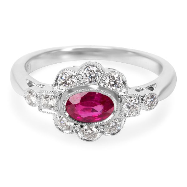 038470 fv 8ef8f0b0 c780 420f a6e9 21795c562580 BRAND NEW Fashion Ring in 18K White Gold with Ruby and Diamond 032 CTW