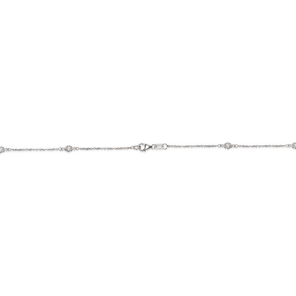 040322 clasp 56e230cc 2aa5 47e1 8bb1 8068816b748e Diamonds by The Yard Station Necklace in 14KT White Gold 100 ctw