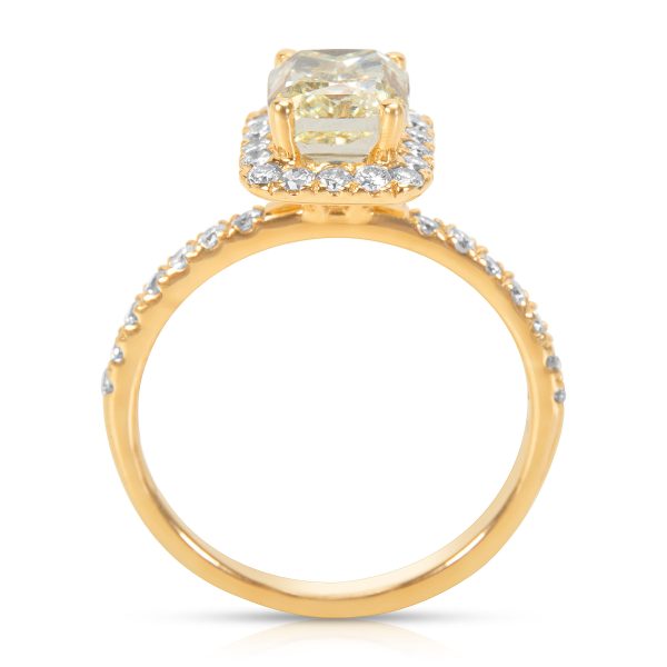 043292 pv b4bb9bd2 3284 48c2 a6d4 a92aee11087e BRAND NEW Diamond Halo Engagement Ring in 14k Yellow Gold 255 CTW