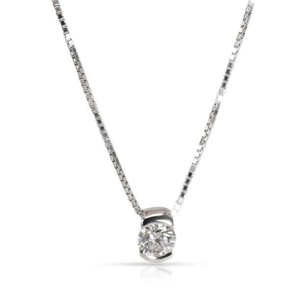 044045 fv Theo Fennell Solitaire Pendant in 18K White Gold 025CTW