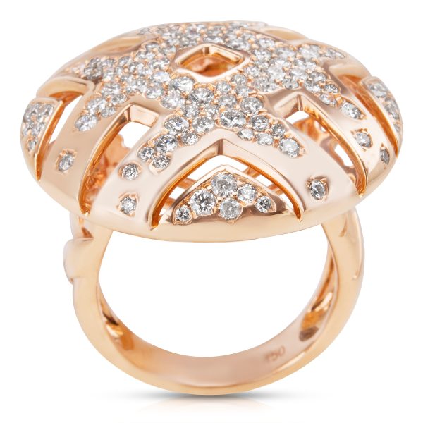 044666 pv 0581a509 12b6 451c ad3f ef914ab29fc6 BRAND NEW Diamond Fashion Dome Ring in 18K Rose Gold 184 CTW