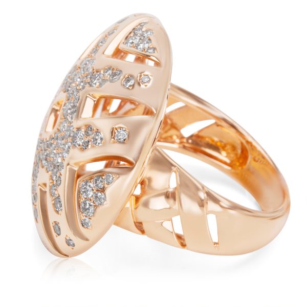 044666 sv 0be9e64a 0fad 4d30 a857 f3ad5bfa864a BRAND NEW Diamond Fashion Dome Ring in 18K Rose Gold 184 CTW