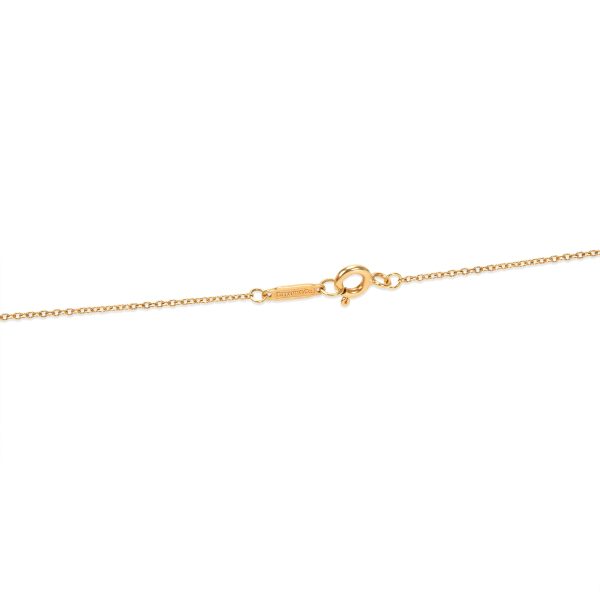 079557 clasp Tiffany Co Frank Gehry Orchid Pendant Necklace in 18K Yellow Gold