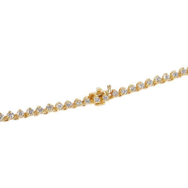 081960 clasp 19e8a283 2433 442d bdc6 0b98a70f1e9c Graduated Diamond Riviera Tennis Necklace in 14KT Yellow Gold 1000ctw