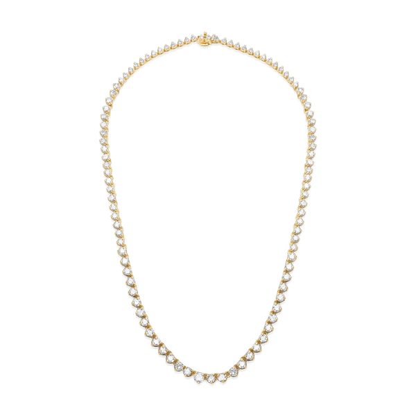 081960 pv fa2d3c72 da66 496e b367 a93db2af5d33 Graduated Diamond Riviera Tennis Necklace in 14KT Yellow Gold 1000ctw