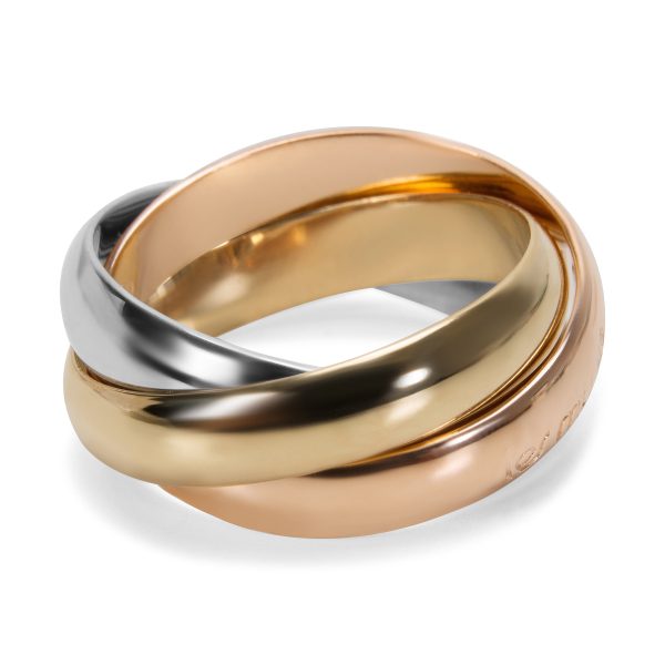 Mixed Ring Cartier Les Must de Cartier Trinity Ring in 18K Yellow White Rose Gold