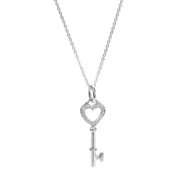 086729 fv 09c0994f 539b 46cf 938d 0a1fa9039e39 Tiffany Co Heart Key Charm in 18KT White Gold 005 ctw