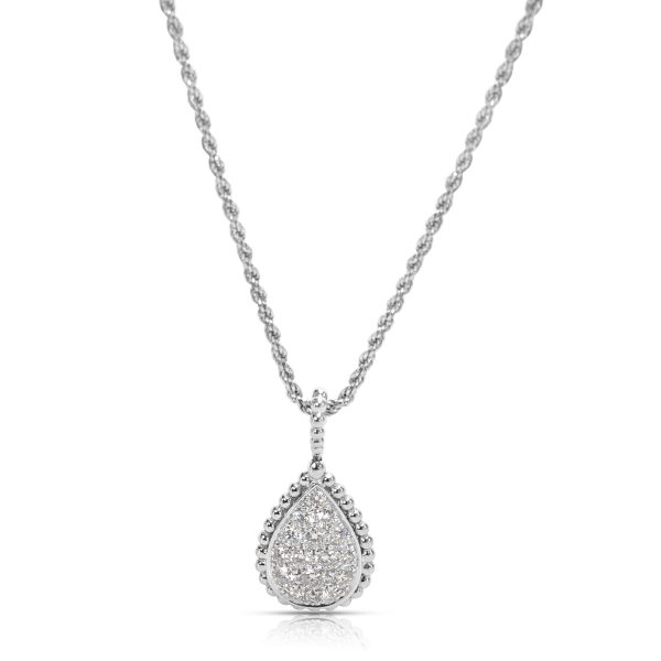 088804 fv Boucheron Serpent Boheme Diamond Necklace in 18KT White Gold 075 ctw