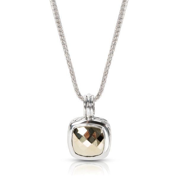 088968 fv David Yurman Albion Pendant in Sterling Silver 18KT Gold