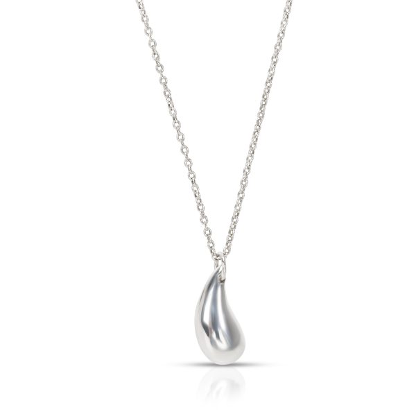 090789 fv fdeaa707 dd85 4eac b5f0 c0272515bb5e Tiffany Co Elsa Peretti Teardrop Necklace in Sterling Silver