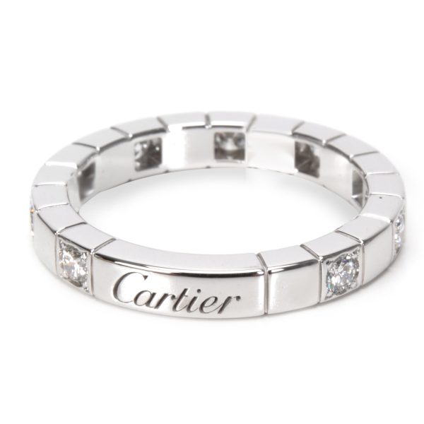 Rings Cartier Lanieres Diamond Band in 18KT White Gold