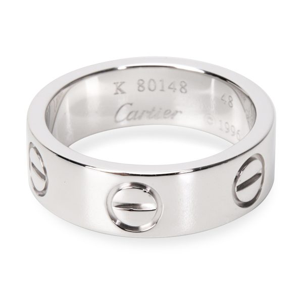 Rings Cartier Love Band 18K White Gold