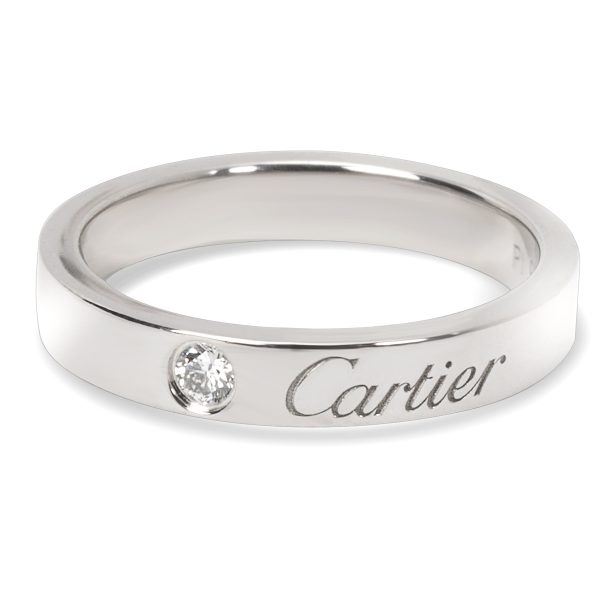 092776 fv Carter C de Cartier Unisex Diamond Wedding Band