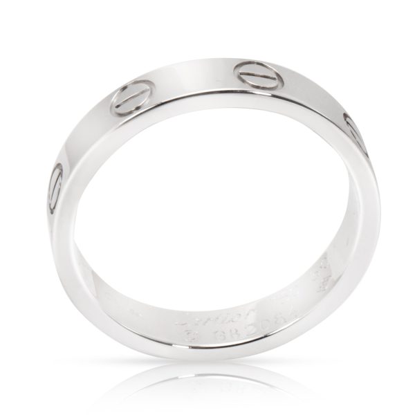 Cartier Cartier Love Ring in 18K White Gold Unisex