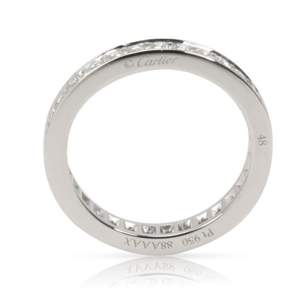 Rings Cartier Diamond Ballerine Wedding Band in Platinum 038 CTW