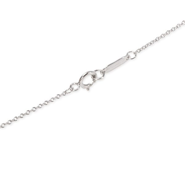 093969 clasp Tiffany Co Metro Heart Pendant in 18K White Gold 004 CTW