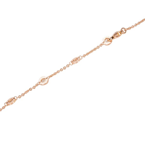 094929 clasp Bvlgari Zero B One Pendant in 18K Rose Gold Ceramic