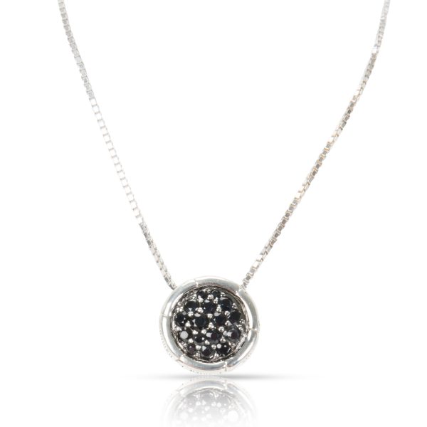 095748 fv 12bf8311 ff15 4229 859e 102f8ab439dd John Hardy Bamboo Collection Black Sapphire Necklace in Sterling Silver