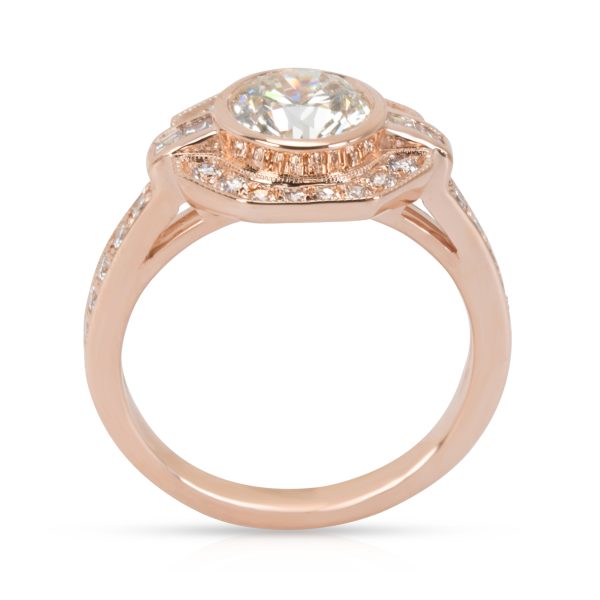 096089 pv 865e1867 6dc2 495d 99d9 1c70f62c0d2e AGS Certified James Allen Diamond Engagement Ring in 14K Rose Gold