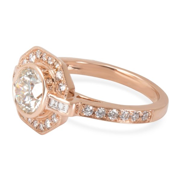 096089 sv d4f5dca0 f7ba 40c2 8c3b 60d4db1a510e AGS Certified James Allen Diamond Engagement Ring in 14K Rose Gold