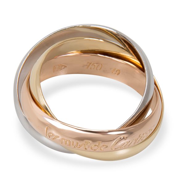 Rings Cartier Le Must De Cartier Trinity Ring in 18K Yellow White Rose Gold