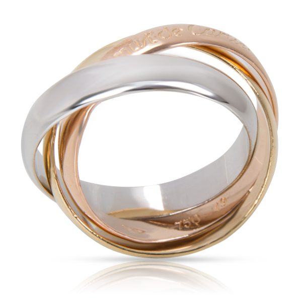 Cartier Cartier Le Must De Cartier Trinity Ring in 18K Yellow White Rose Gold