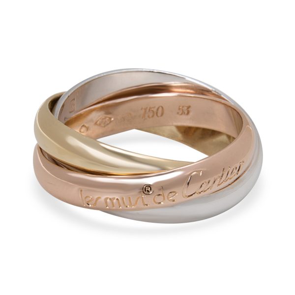 Rings Cartier Le Must De Cartier Trinity Ring in 18KT Tri Color Gold