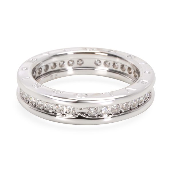 097188 fv Bvlgari B Zero1 One Band Diamond Ring in 18K White Gold