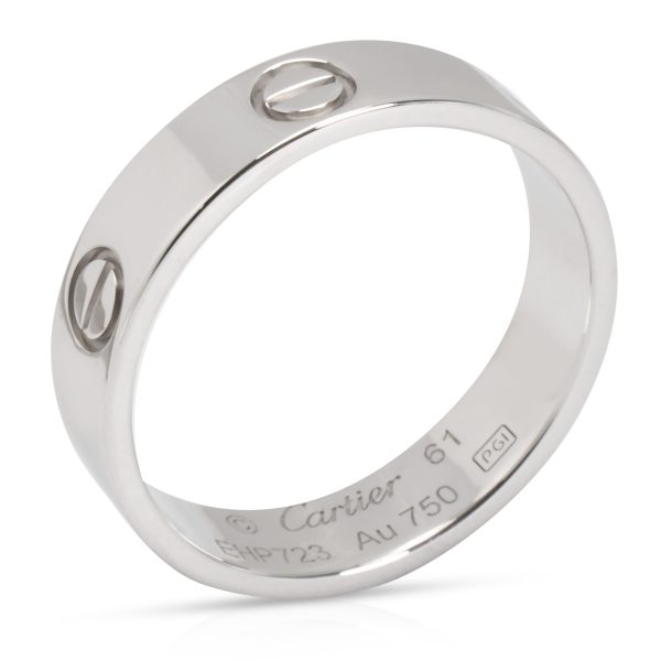 Cartier Cartier Love Ring in 18K White Gold Size 61