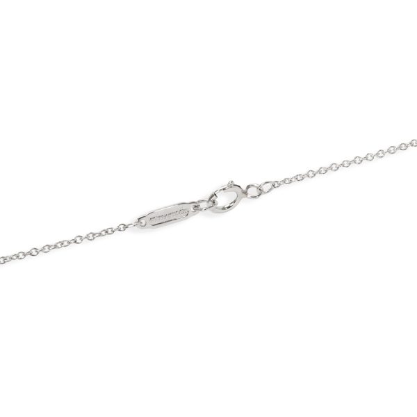 097502 clasp c377b897 92a3 44a3 933e 6ee69cbd930a Tiffany Co Circlet Diamond Necklace in Platinum 012 CTW