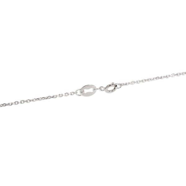 097579 clasp 8a3d5349 aaa2 48da ac7b f7d476e2f994 Halo Diamond Necklace in 14KT White Gold F G I1I2 112 CTW