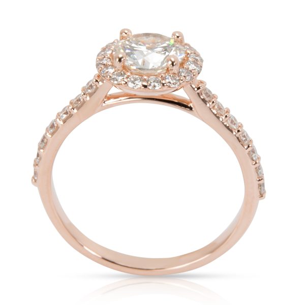 097801 pv Brilliant Earth Halo Diamond Engagement Ring in 14K Rose Gold J VS1 119 CTW