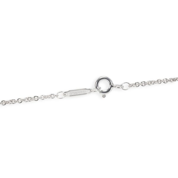 097935 clasp Tiffany Co Cut Out Cross Necklace in Sterling Silver