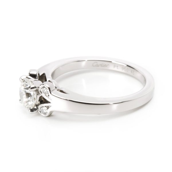 Cartier Cartier Ballerine Diamond Engagement Ring in Platinum GIA H VVS1 049 CTW