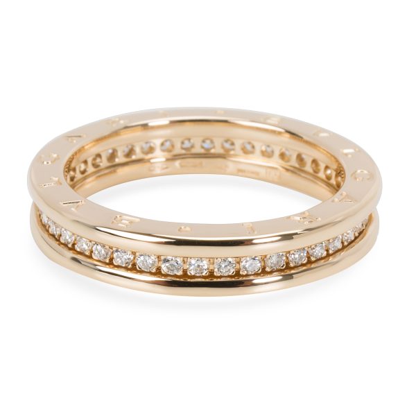 098148 fv Bulgari BZero1 One Band Diamond Ring in 18KT Yellow Gold 06 CTW