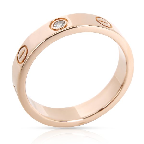 Cartier Cartier Diamond Love Ring in 18K Rose Gold 003 CTW